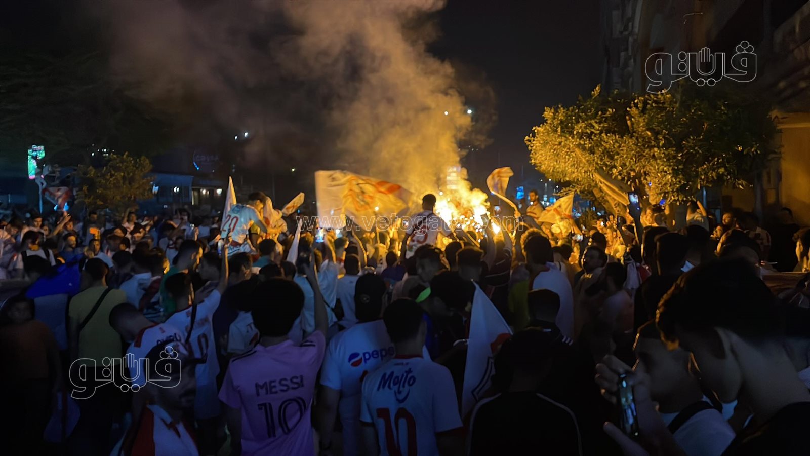 احتفالات جماهير الزمالك (11)