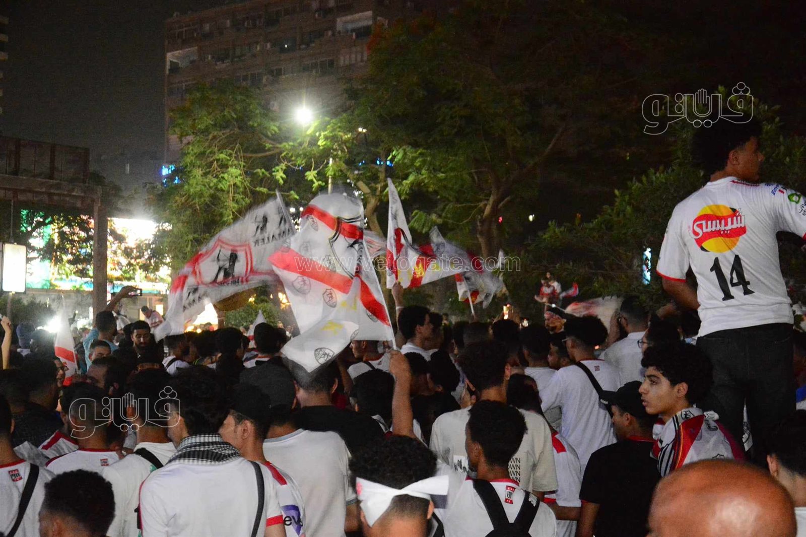 احتفالات جماهير الزمالك (18)