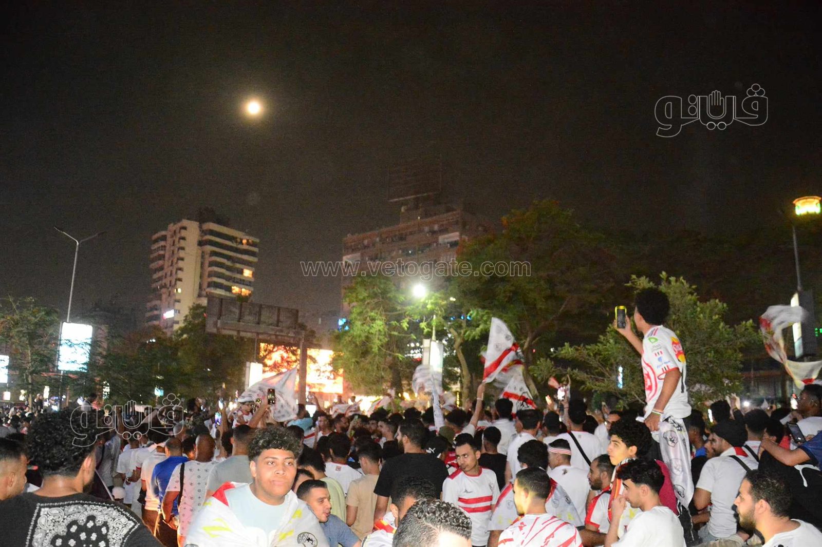 احتفالات جماهير الزمالك (19)