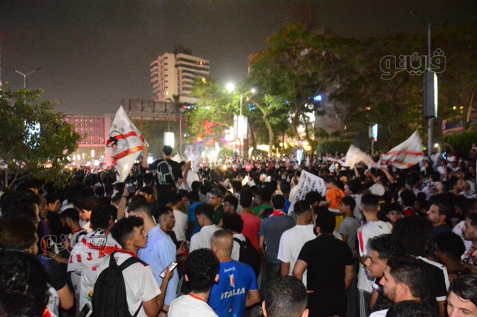 احتفالات جماهير الزمالك (20)