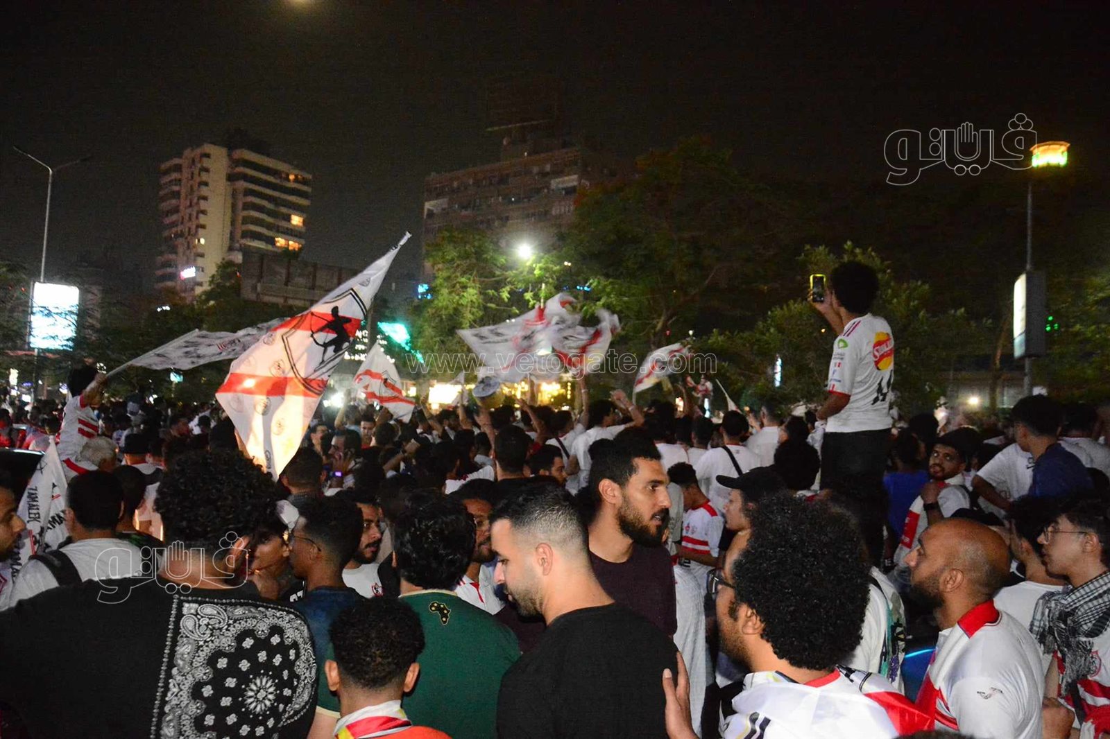 احتفالات جماهير الزمالك (21)