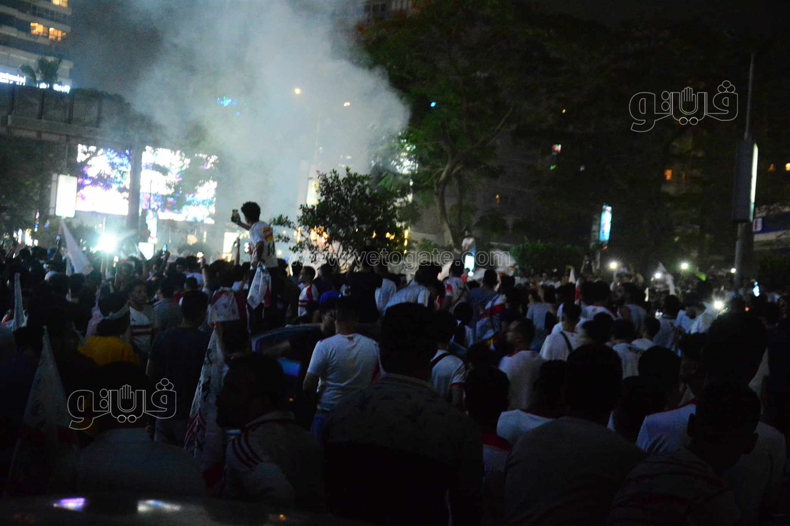 احتفالات جماهير الزمالك (22)