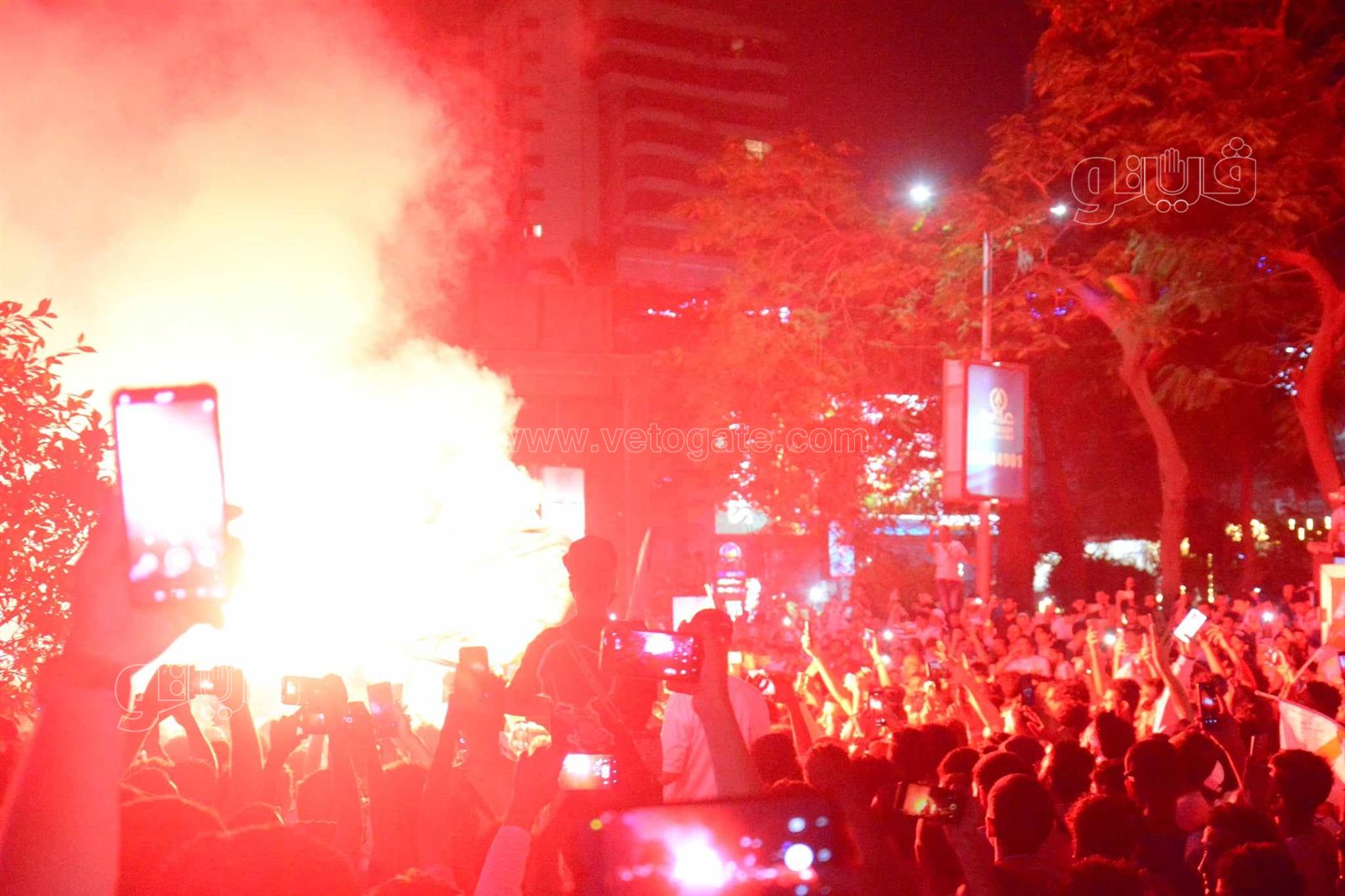 احتفالات جماهير الزمالك (23)