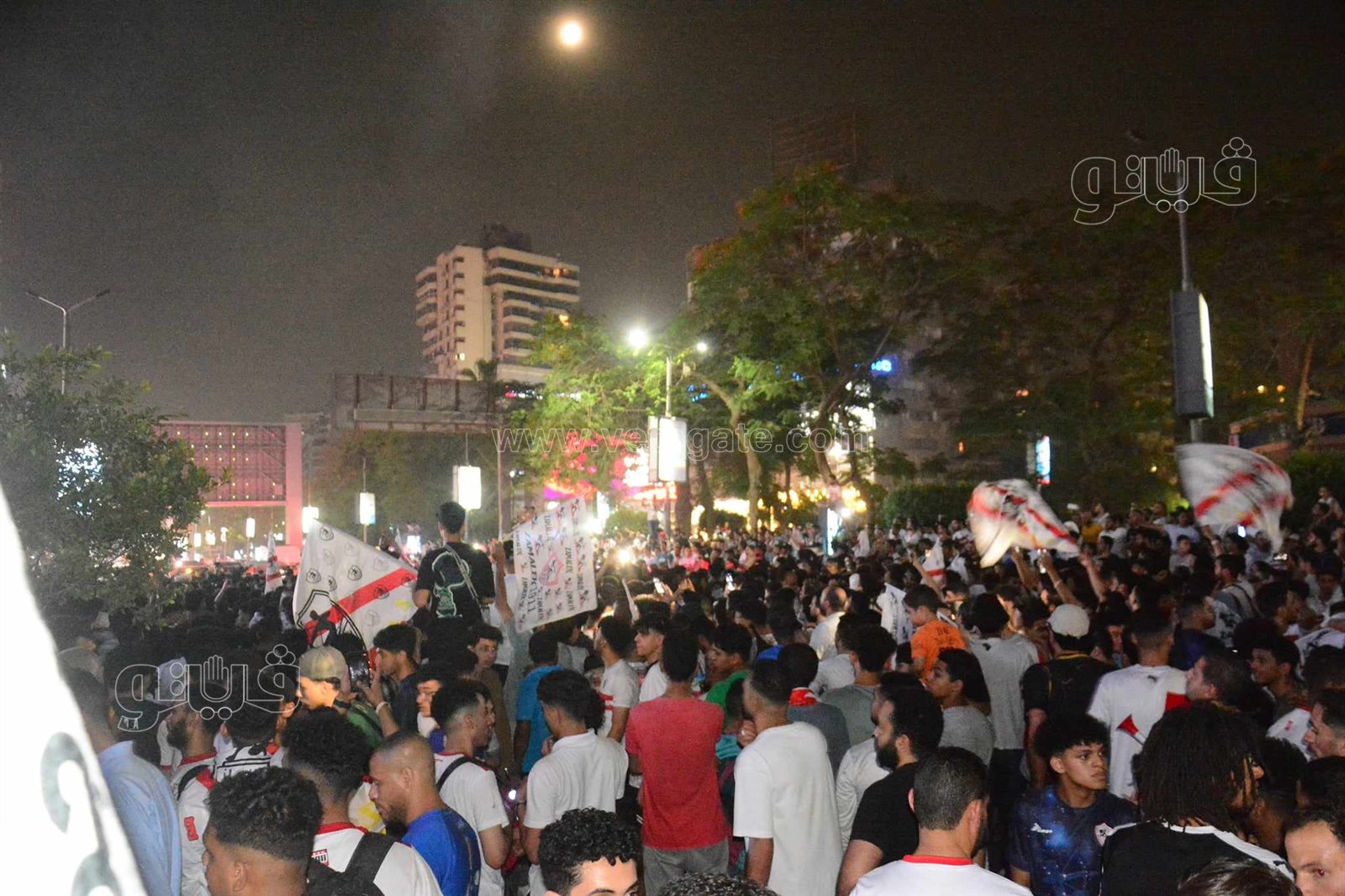 احتفالات جماهير الزمالك (24)