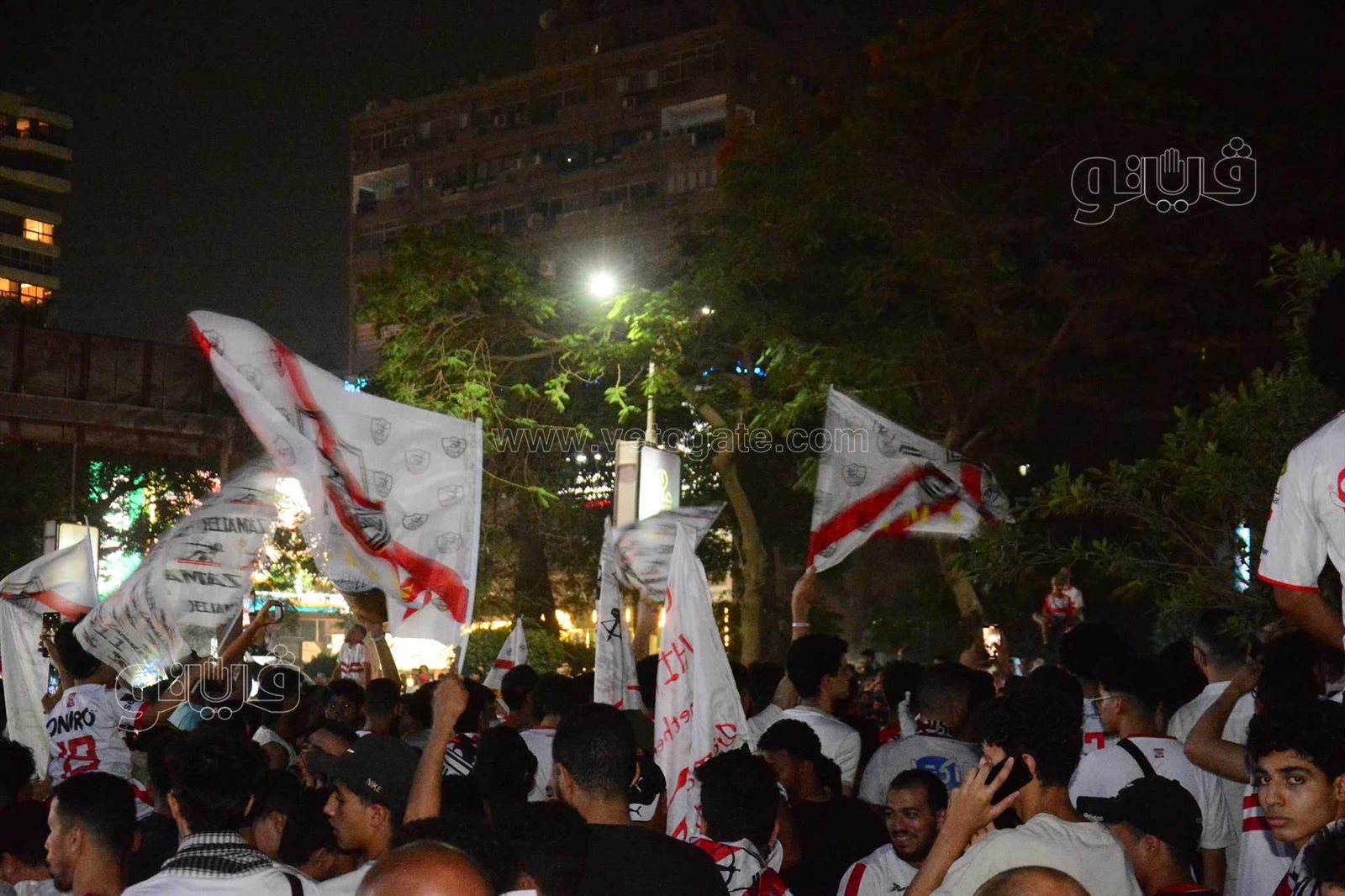 احتفالات جماهير الزمالك (25)