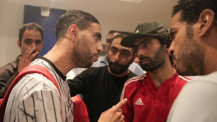 حسين الشحات مع محمد اشيبي، فيتو