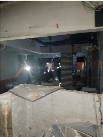 حريق كافيه ومطعم اسيوط (2)