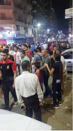 حريق كافيه ومطعم اسيوط (5)