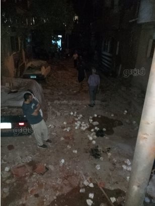 حريق كافيه ومطعم اسيوط (10)