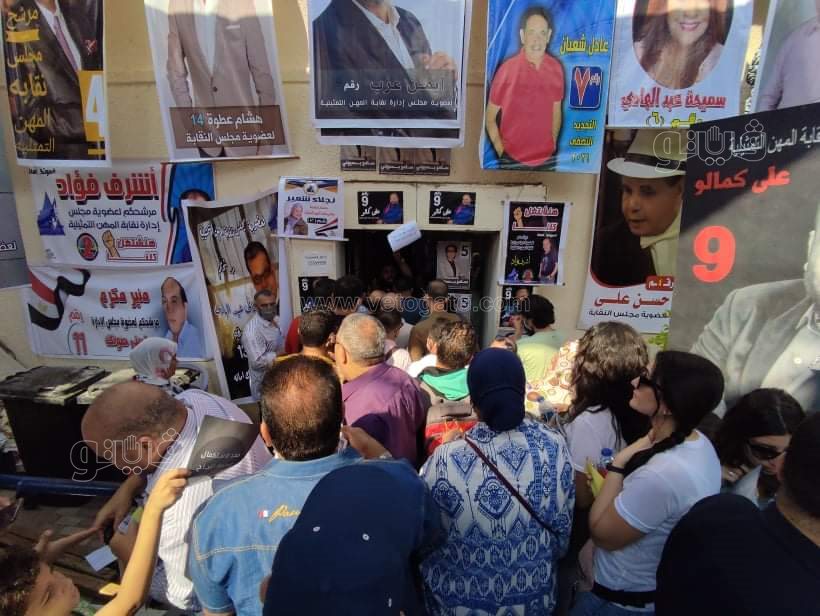 اكتمال نصاب انتخابات نقابة الممثلين (1)