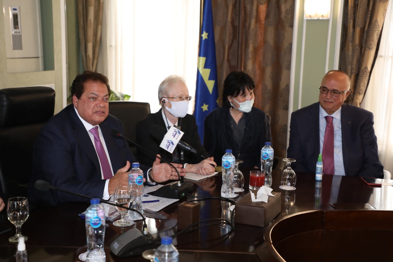 أبو العينين في حفل وداع السفير الياباني في مصر (4)