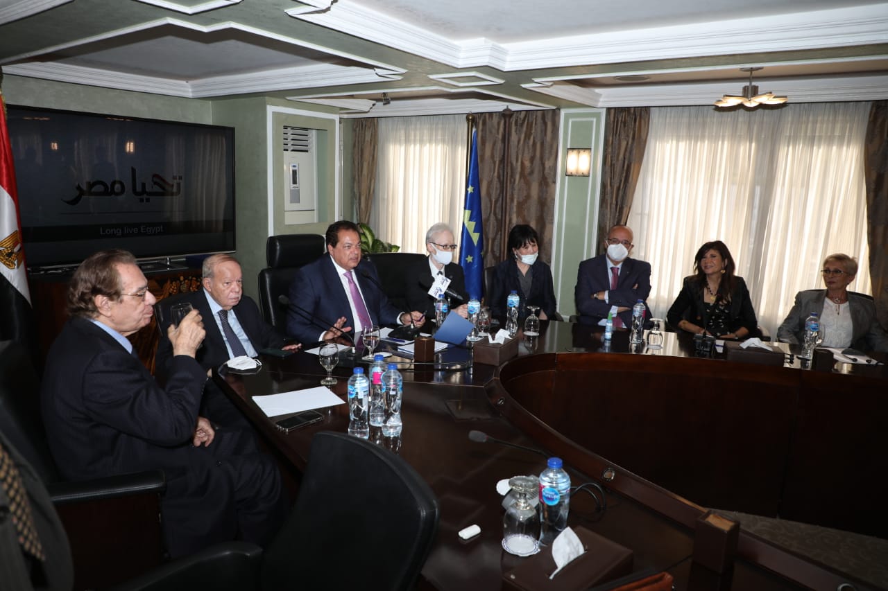 أبو العينين في حفل وداع السفير الياباني في مصر (5)