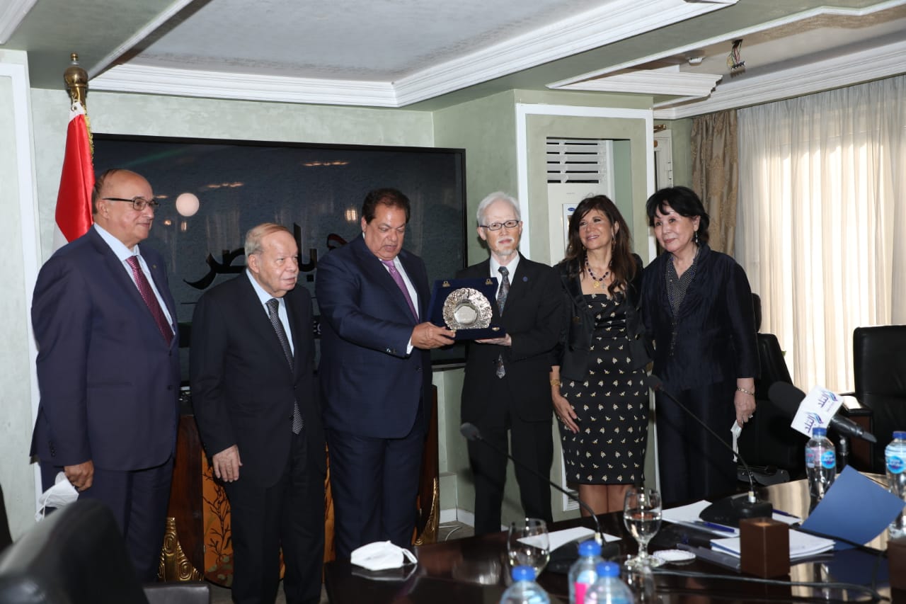 أبو العينين في حفل وداع السفير الياباني في مصر (8)