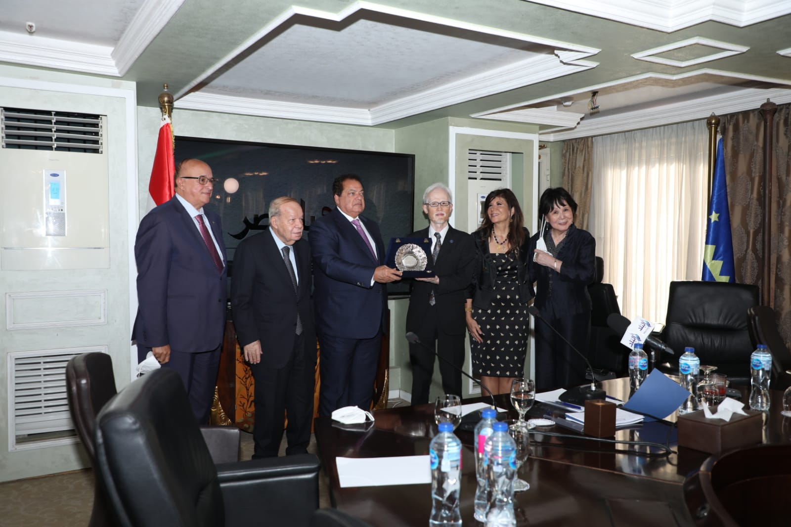 أبو العينين في حفل وداع السفير الياباني في مصر (10)