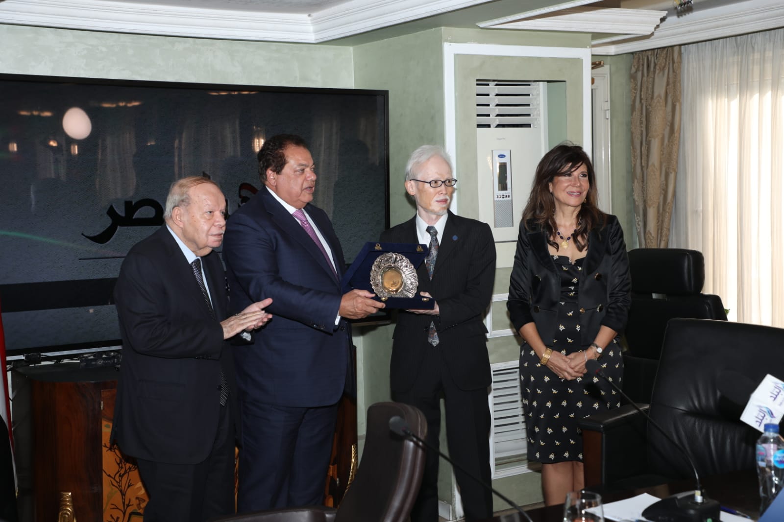 أبو العينين في حفل وداع السفير الياباني في مصر (11)