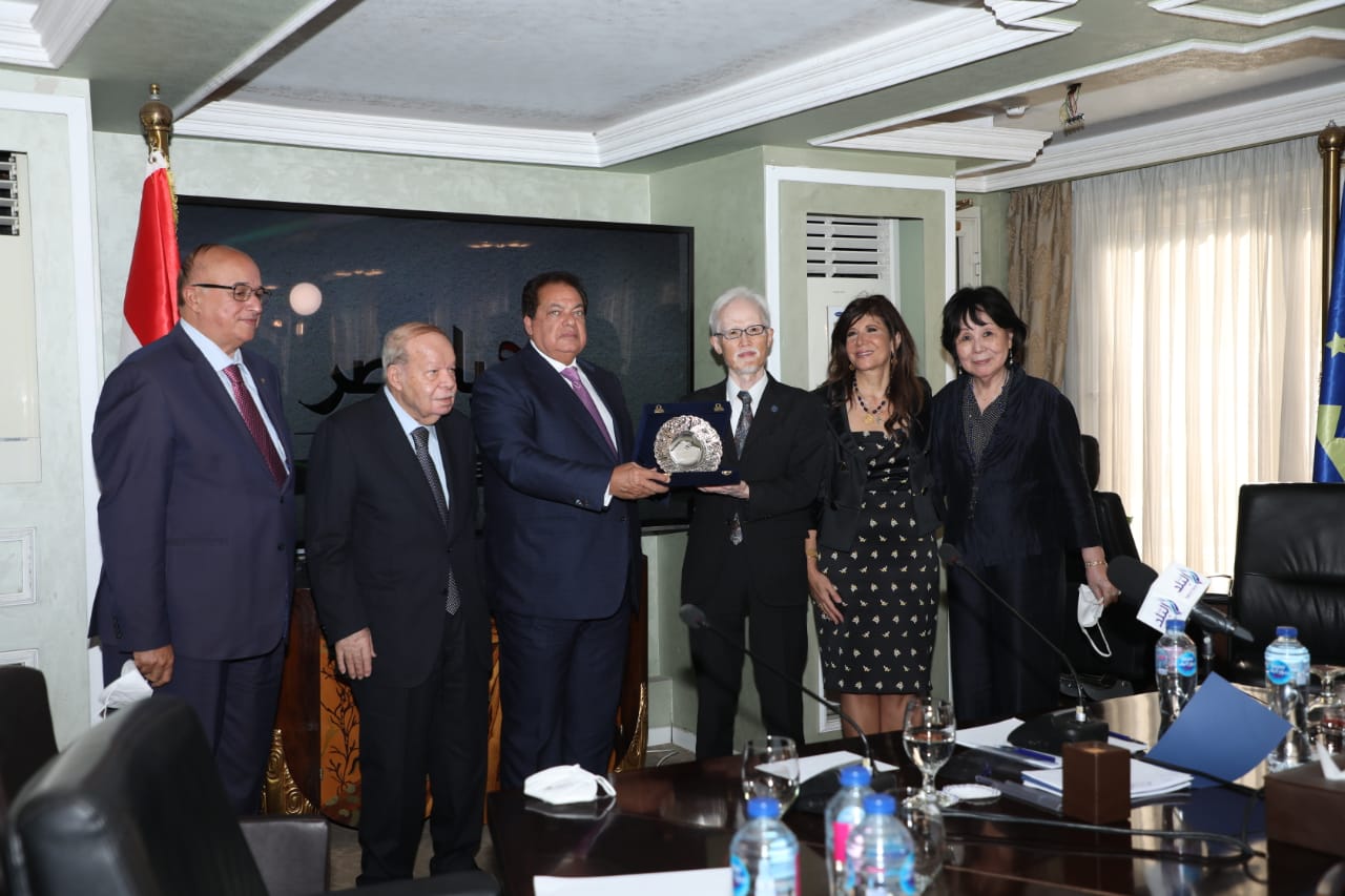 أبو العينين في حفل وداع السفير الياباني في مصر (12)