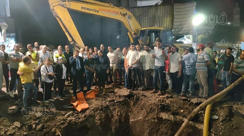 مياة أسيوط تفشل في إصلاح انفجار ماسورة رئيسية والمحافظ يفتح تحقيق (4)