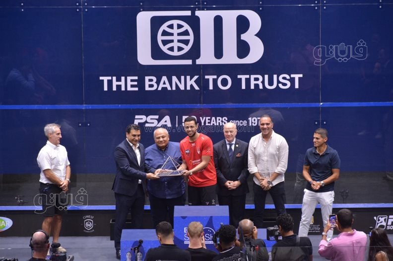 مصطفى عسل يتوج ببطولة مصر الدولية للإسكواش (5)