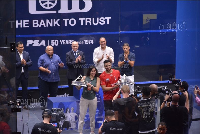 مصطفى عسل يتوج ببطولة مصر الدولية للإسكواش (8)