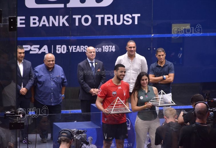 مصطفى عسل يتوج ببطولة مصر الدولية للإسكواش (13)