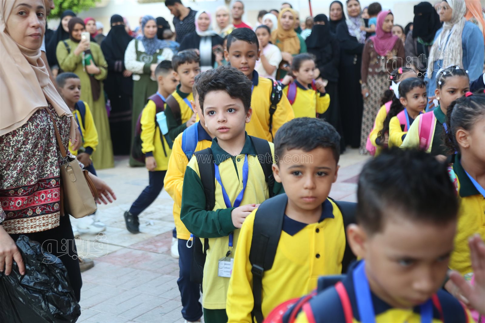 مدارس الابتدائي تستقبل التلاميذ (1)