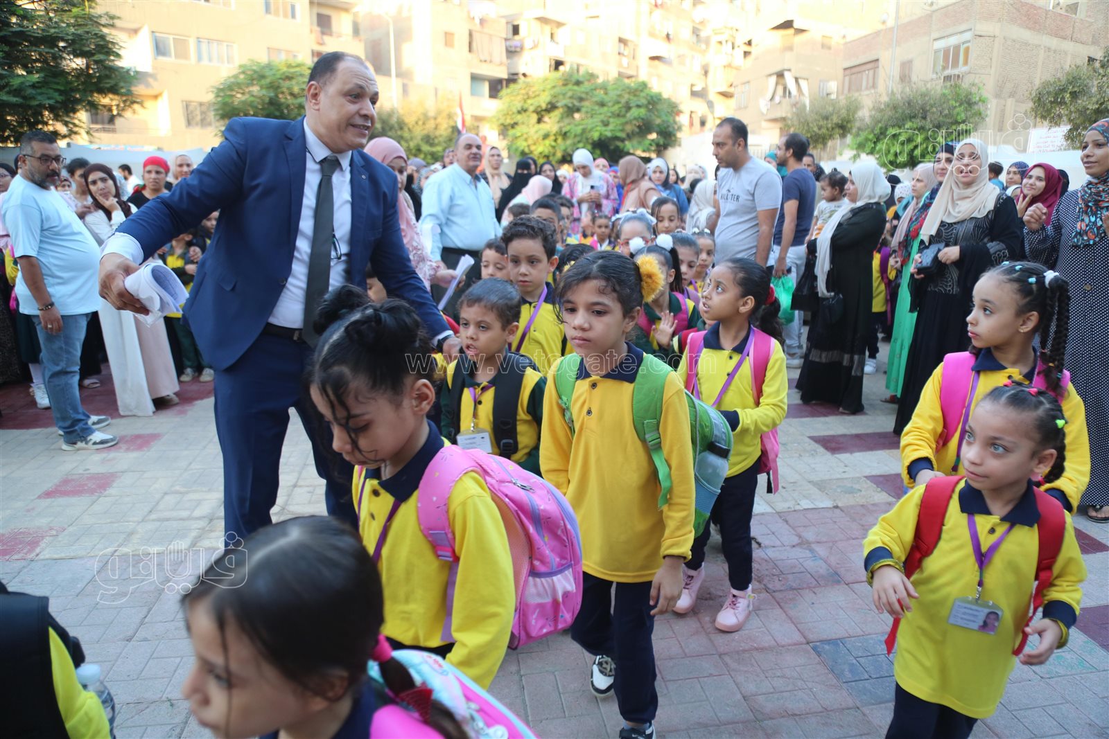 مدارس الابتدائي تستقبل التلاميذ (8)