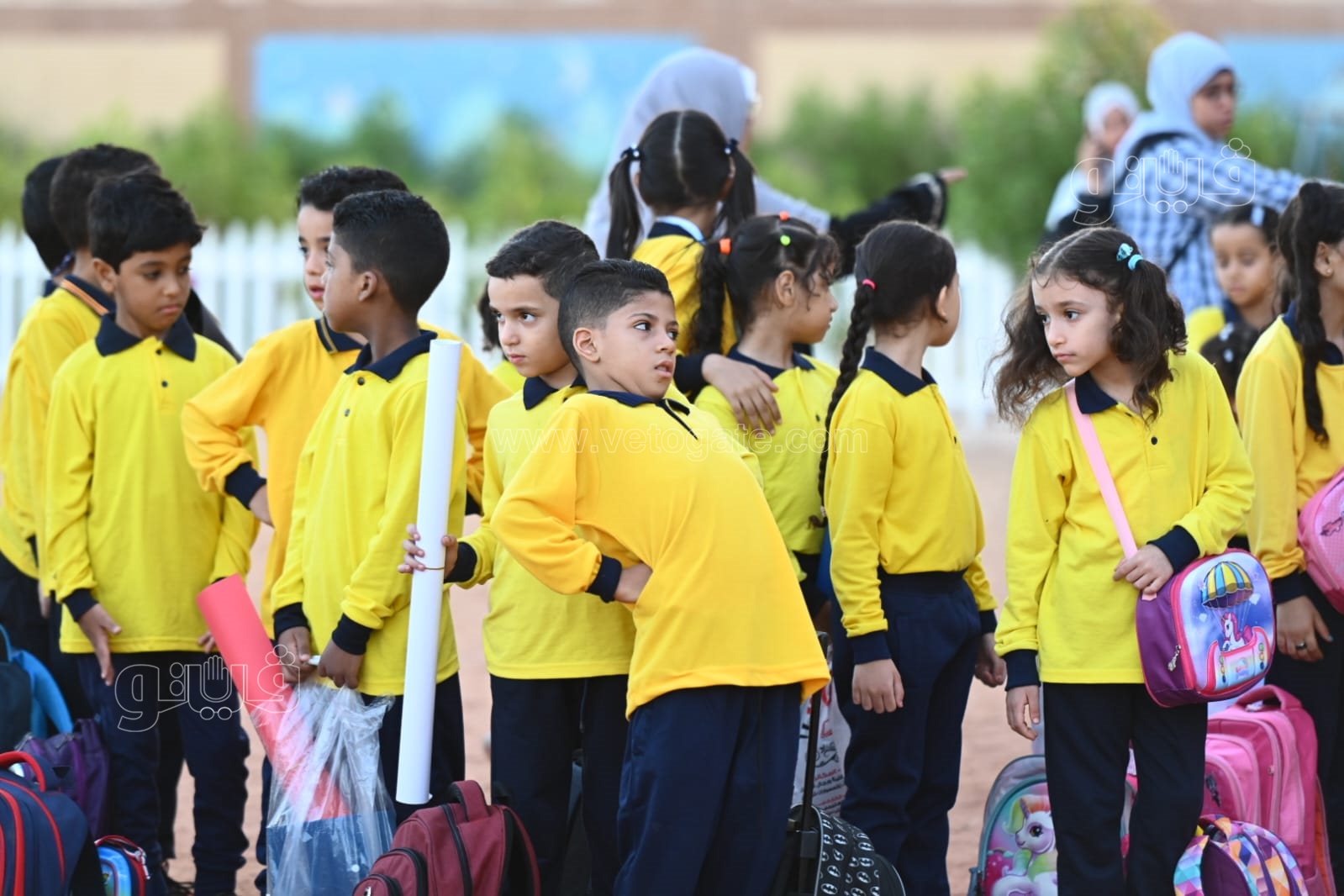 توافد الطلاب على المدراس (4)