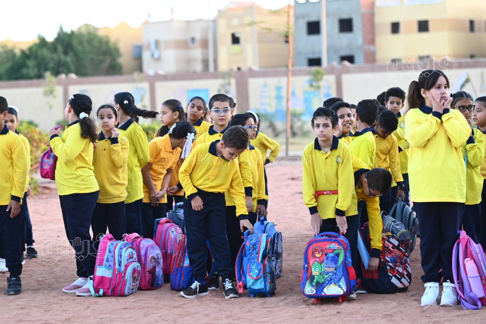 توافد الطلاب على المدراس (5)
