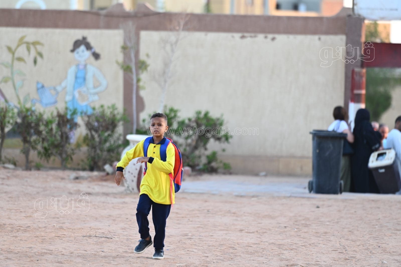 توافد الطلاب على المدراس (7)