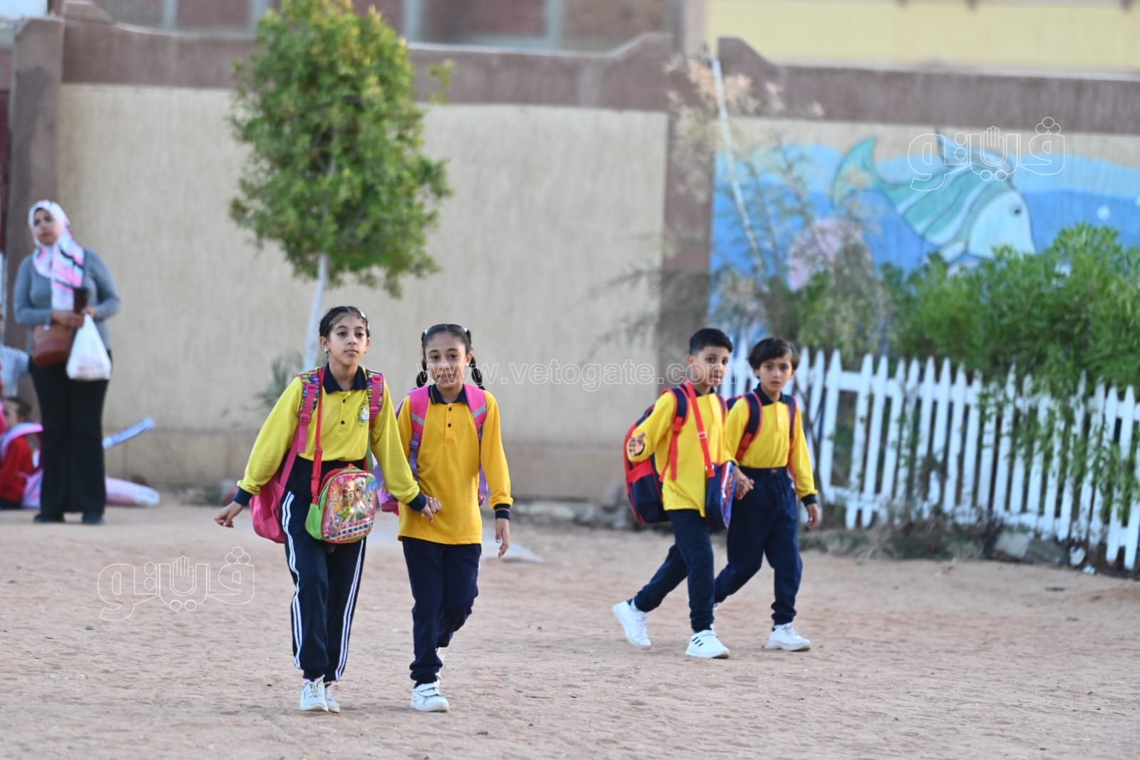 توافد الطلاب على المدراس (9)