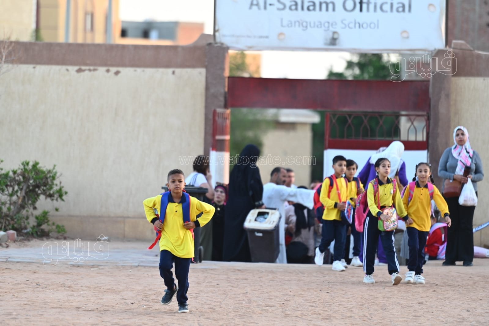 توافد الطلاب على المدراس (10)