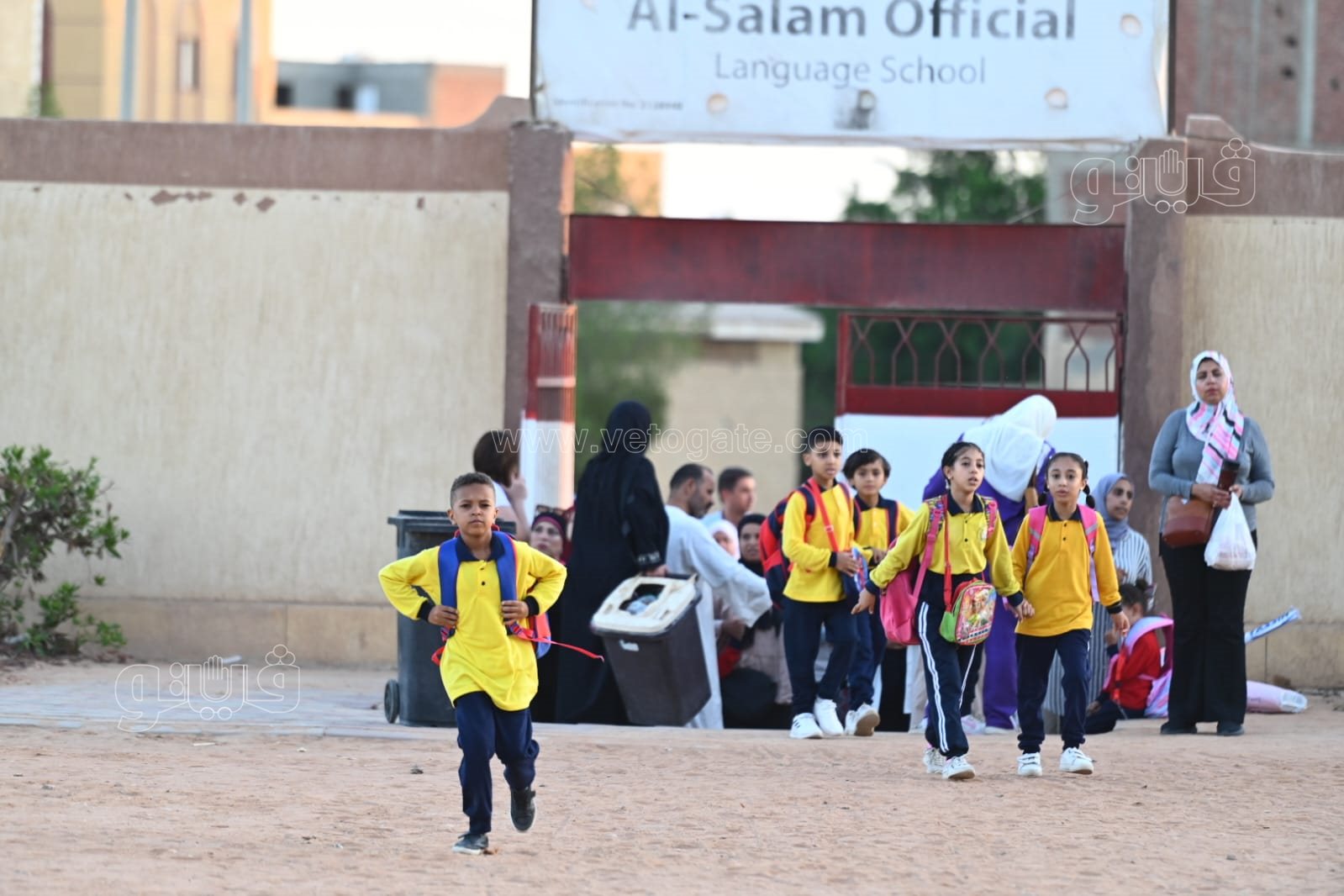 توافد الطلاب على المدراس (11)