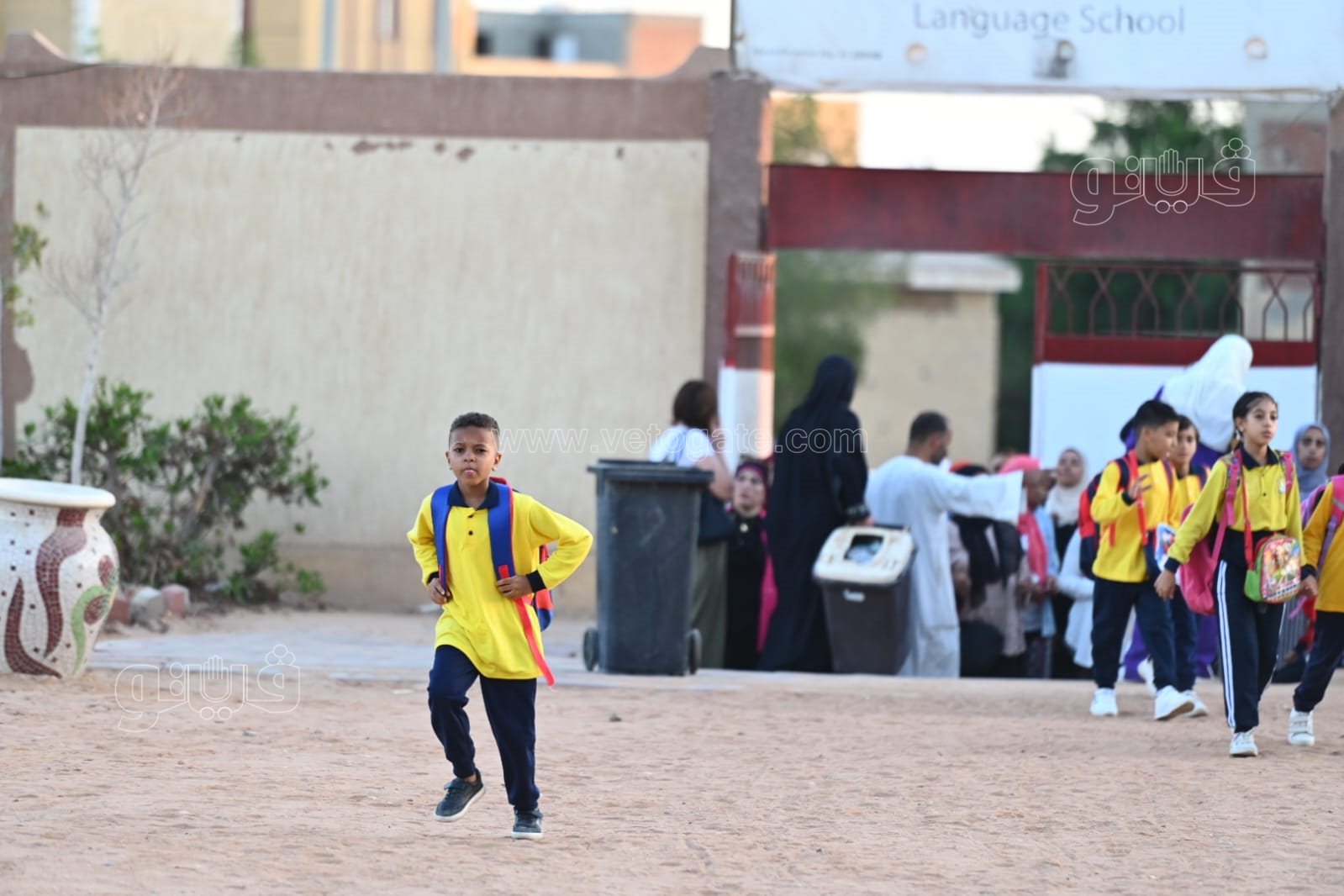 توافد الطلاب على المدراس (12)