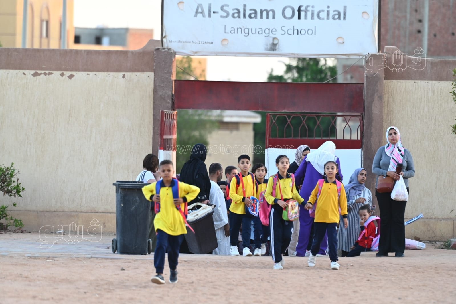 توافد الطلاب على المدراس (13)