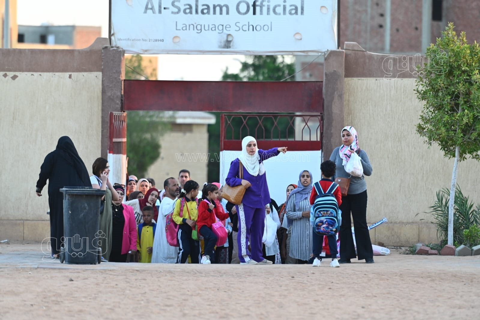 توافد الطلاب على المدراس (14)