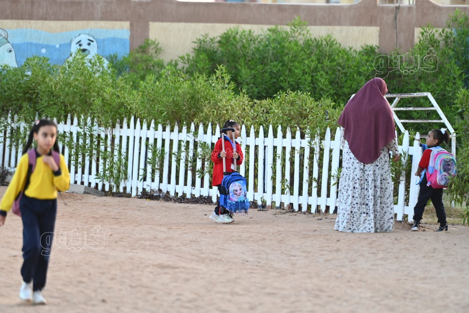 توافد الطلاب على المدراس (15)