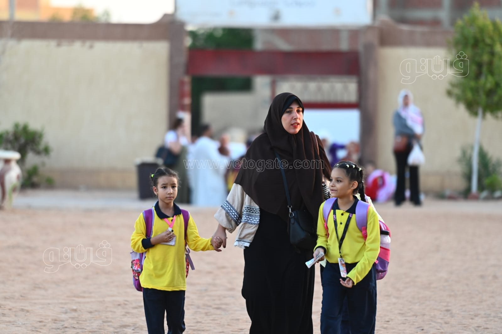 توافد الطلاب على المدراس (17)