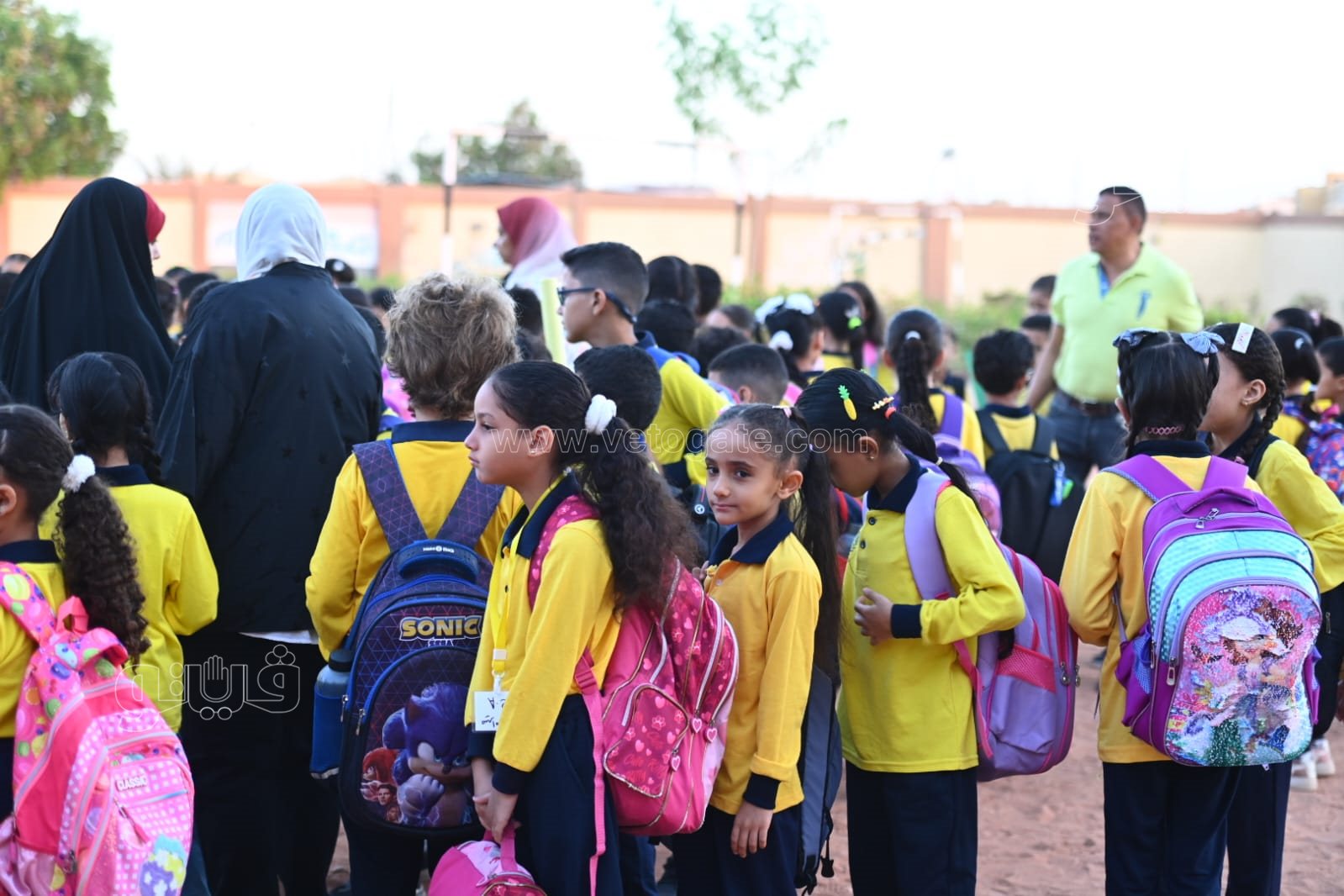 توافد الطلاب على المدراس (19)