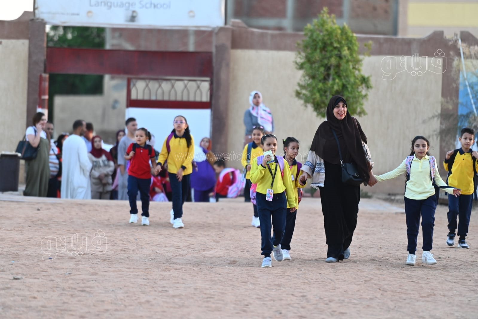 توافد الطلاب على المدراس (20)