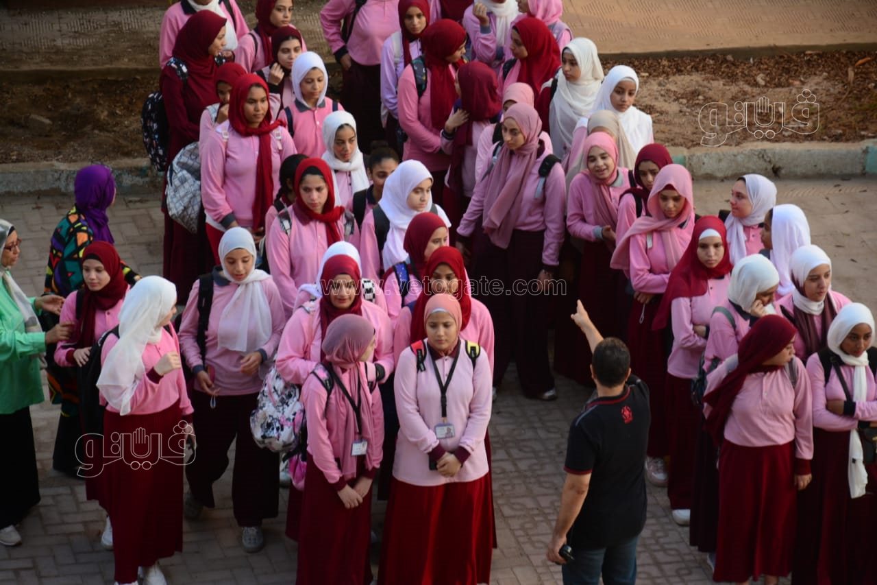 انطلاق طابور الصباح وتحية العلم بمحافظتي القاهرة والجيزة (1)