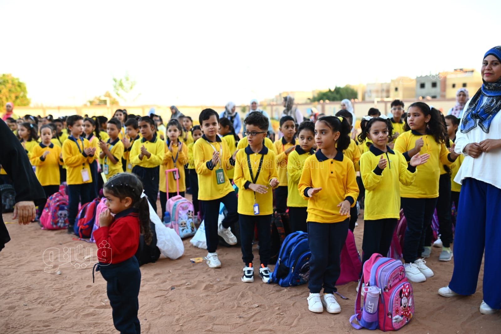 انطلاق طابور الصباح وتحية العلم بمحافظتي القاهرة والجيزة (35)