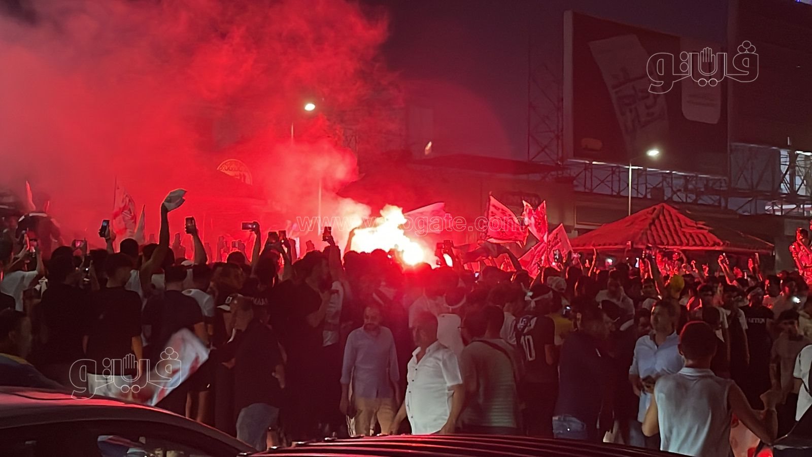  احتفالات الزملكاوية في ميت عقبة بكأس السوبر (1)