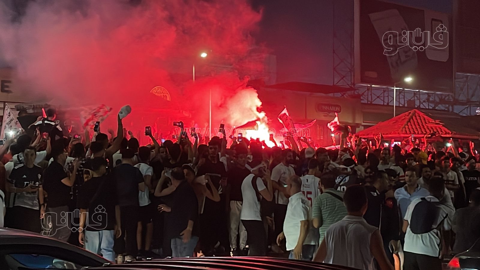  احتفالات الزملكاوية في ميت عقبة بكأس السوبر (2)