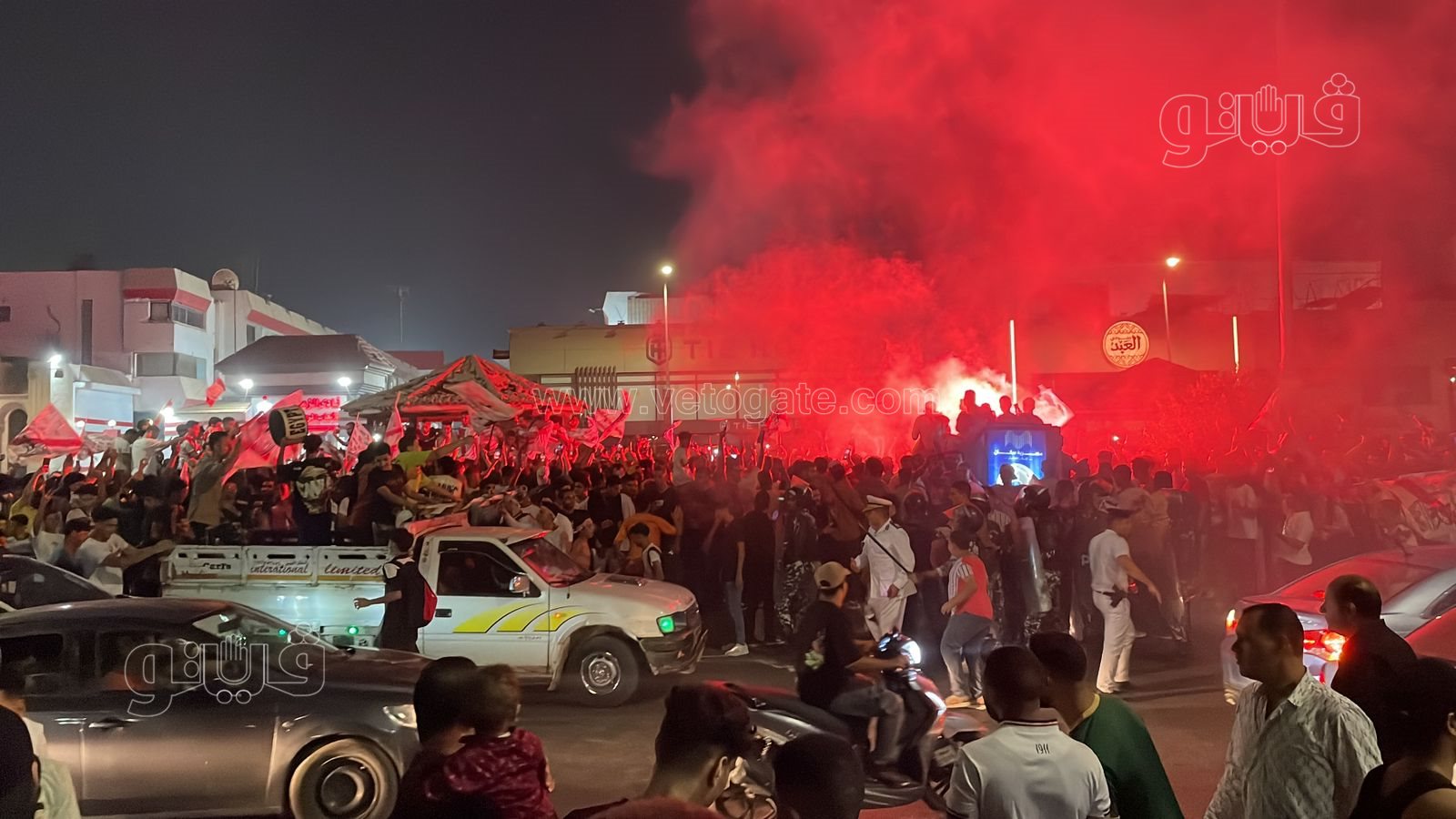  احتفالات الزملكاوية في ميت عقبة بكأس السوبر (4)