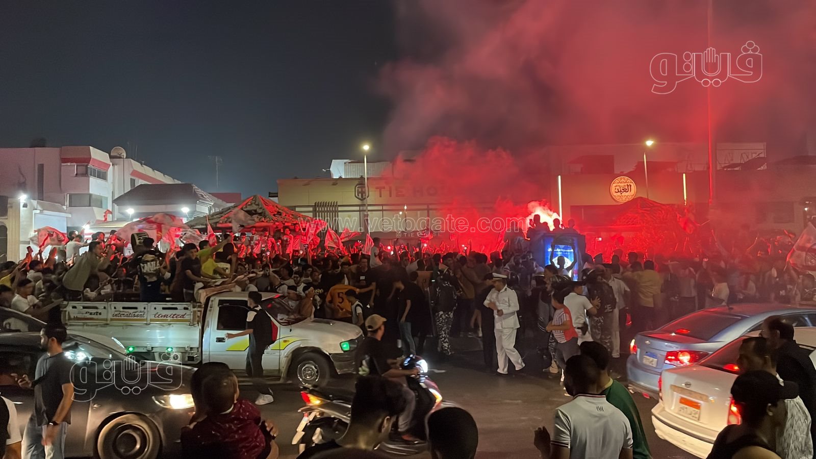  احتفالات الزملكاوية في ميت عقبة بكأس السوبر (7)