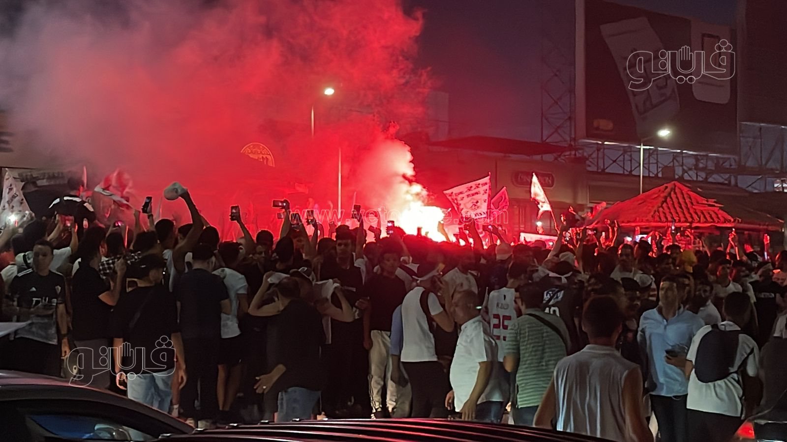  احتفالات الزملكاوية في ميت عقبة بكأس السوبر (13)