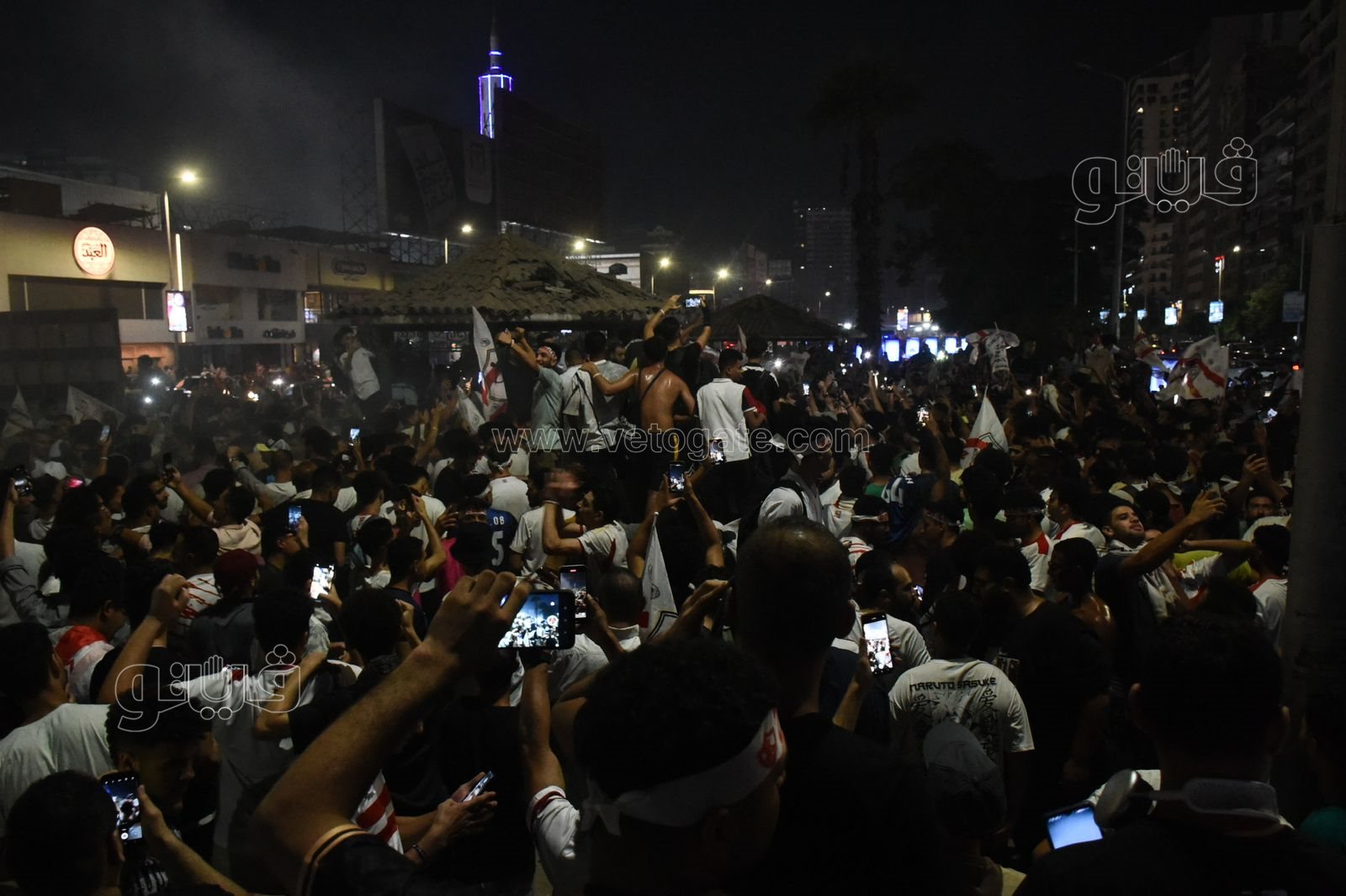  استمرار احتفالات الزملكاوية بكأس السوبر الافريقي (4)