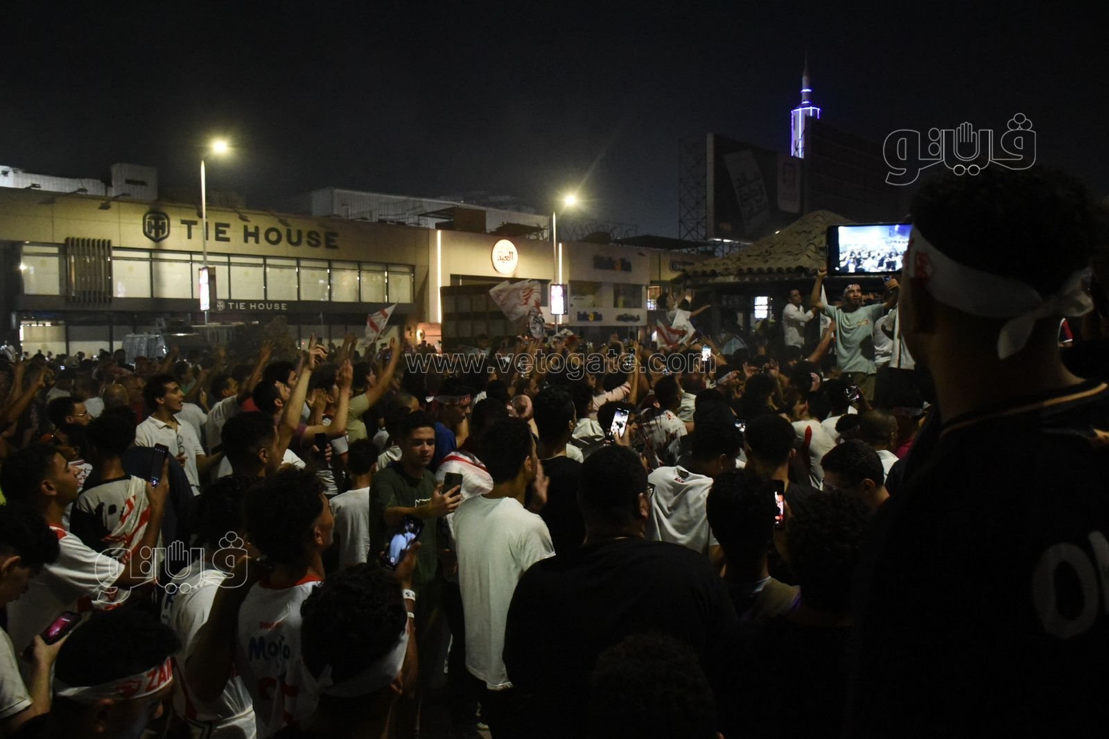  استمرار احتفالات الزملكاوية بكأس السوبر الافريقي (5)