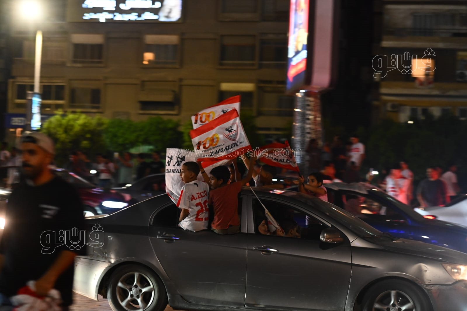  استمرار احتفالات الزملكاوية بكأس السوبر الافريقي (7)