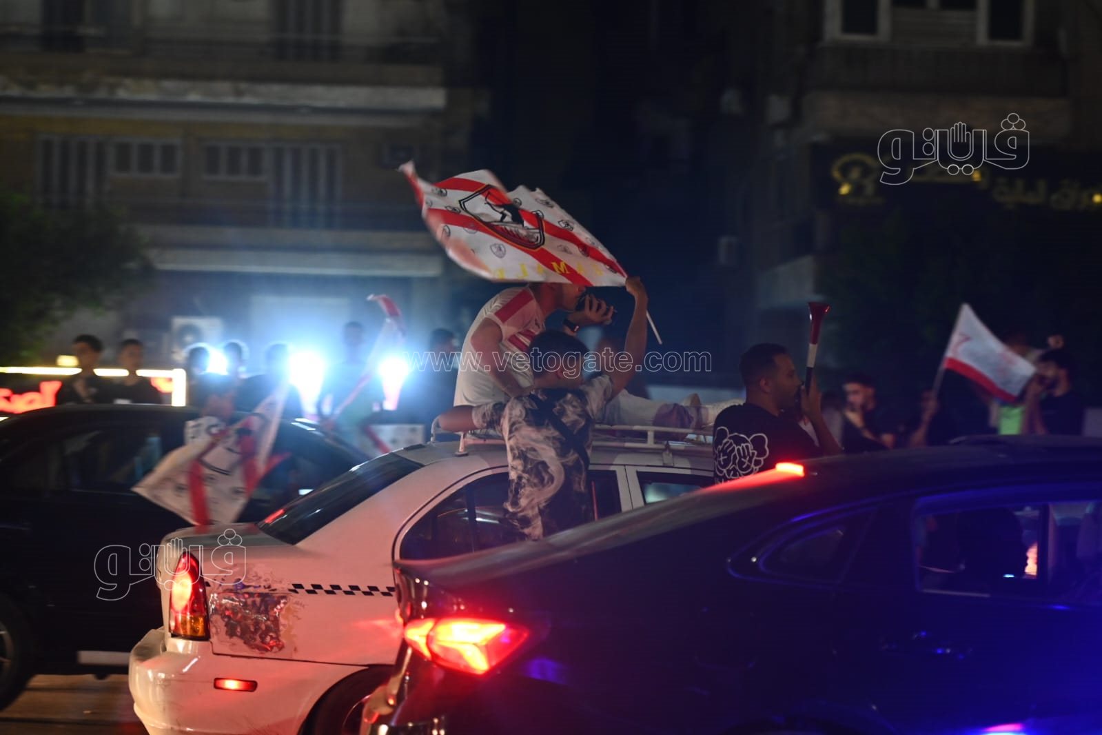  استمرار احتفالات الزملكاوية بكأس السوبر الافريقي (11)